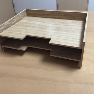 無印良品 書類トレーの画像
