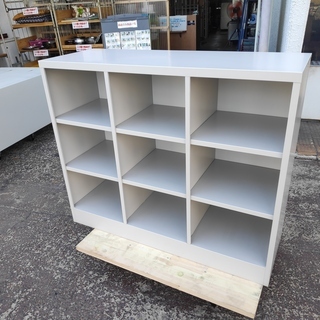 コクヨ　９マスオープン下駄箱『良品中古』　【リサイクルショップサルフ】の画像