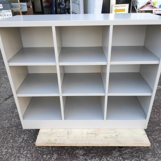 コクヨ　９マスオープン下駄箱『良品中古』　【リサイクルショップサルフ】の画像