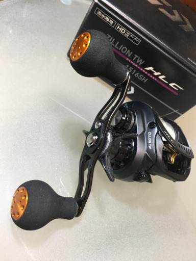 ダイワ　ジリオンTW HLC 1516SH  ハンドル改