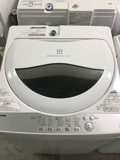 【送料無料・設置無料サービス有り】洗濯機 2018年製 TOSHIBA AW-5G6 中古