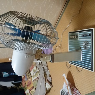 三菱扇風機1972年　ブルーの画像