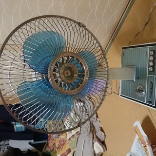 三菱扇風機1972年　ブルーの画像