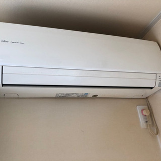 富士通ゼネラル エアコン　動作品　2011年製　FUJITSU AS-J28A-W　冷：8～12畳、暖：8～10畳　リモコン付◆◇