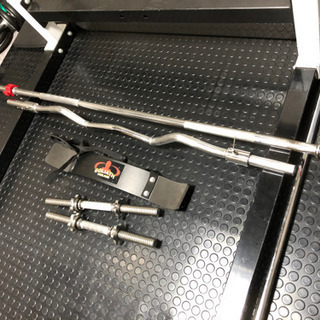 バーベルセット152.5kg  ダンベルシャフト　Wバー　アームブラスター
