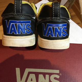 VANS スニーカー 男児用 21cm 白色の画像