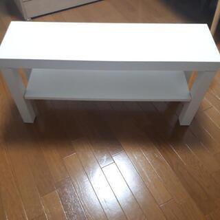 [お譲り先決定] IKEA LACK テレビ台 白