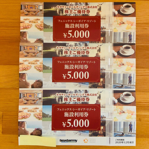 シーガイア　施設利用券