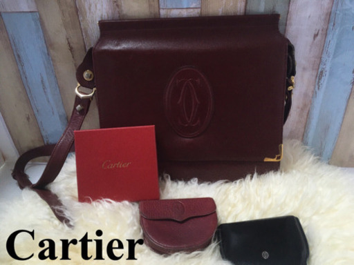 【3点セット】꙳★*゜カルティエ　꙳★*゜ショルダーバッグ　ケースセット