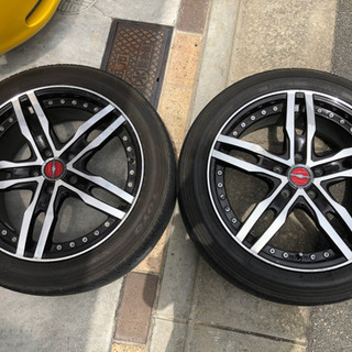 18インチタイヤ付き　4本セット　中古の画像