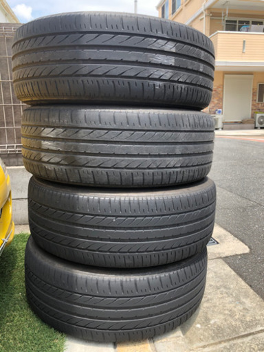 18インチタイヤ付き　4本セット　中古