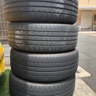 18インチタイヤ付き　4本セット　中古の画像