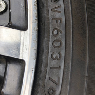 18インチタイヤ付き　4本セット　中古の画像