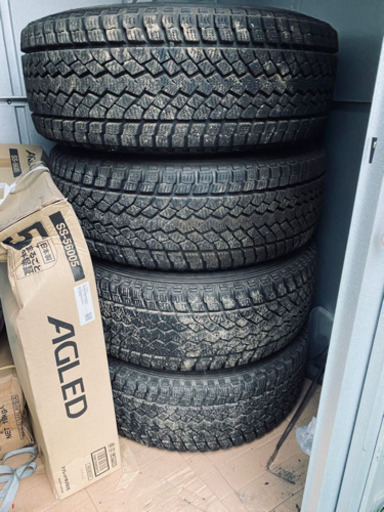 255/70r16 ヨコハマ ジオランダー i/t  スタッドレス タイヤ ホイール セット 車