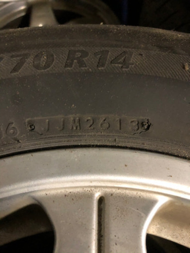 185/70R14 ホイール付き