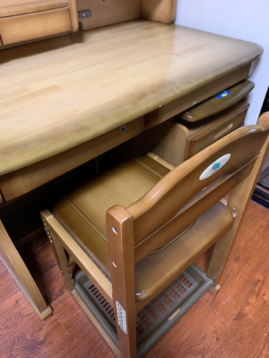 勉強机と椅子のセット