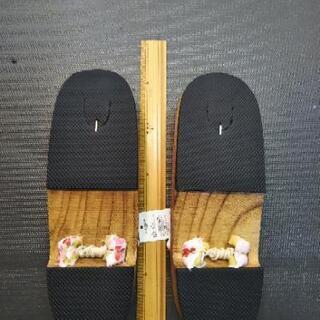 婦人桐下駄(少々難有り)の画像