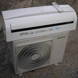 美品 18年製 IRIS OHYAMA アイリスオーヤマ ルームエアコン IRA-2203R 2.2kw 冷房6～9畳 暖房5～6畳 スタンダードシリーズ