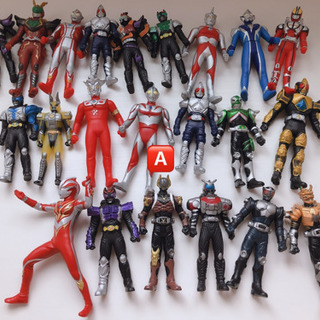 仮面ライダー ウルトラマン ソフビ