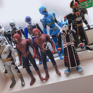 仮面ライダー ウルトラマン ソフビの画像
