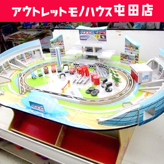 キッドクラフト社【カーズ】フロリダインターナショナル レーストラックセット＆テーブル 木製 ディズニー Disney Cars 札幌市北区