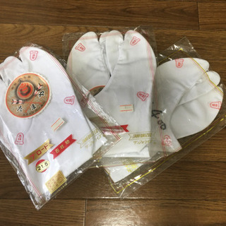 足袋　21.5cm 新品未使用　3足