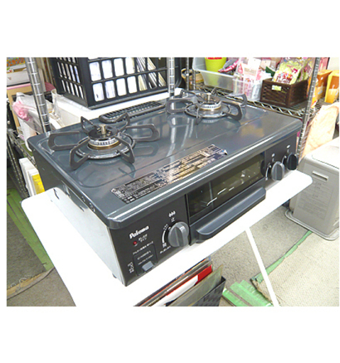 札幌 2017年製 ガステーブル LP/プロパンガス  幅56㎝ パロマ IC-N36KB ガスコンロ 調理 キッチン 本郷通店