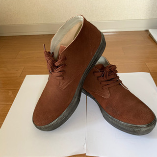 【美品】BCR  メンズ　スエード チャッカブーツ　ブラウン(2...