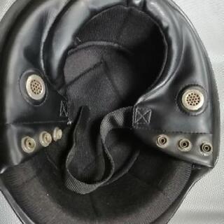 ジェットヘルメット新品クリアレンズメガネ付の画像