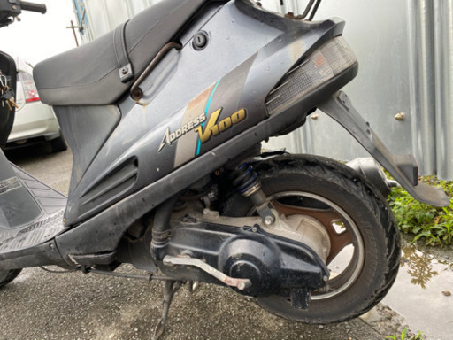 【スズキ　アドレスv100】初期型高馬力!!軽カスタム車両!!