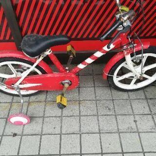 子供自転車　16センチの画像