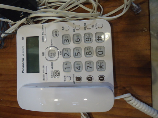 電話機　Panasonic　子機なし