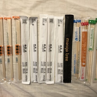 割橋＆プラスチックのスプーン