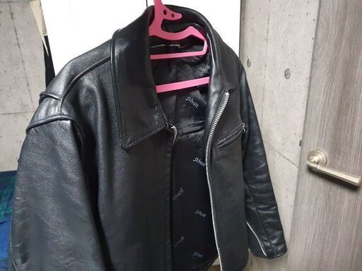 [美品] Schott ショット ライダースジャケット 革ジャン M 10,000円