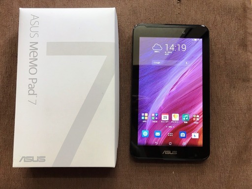 Androidタブレット ASUS MeMO Pad 7 K01A