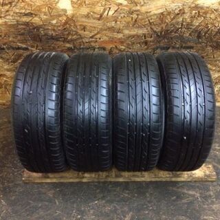 BS NEXTRY 195/55R15 15インチ 夏タイヤ 4本 2014年製 バリ溝 エアウェイブ ランサー エリオ VW ポロ等 (VTA218) クレジットカード QR決済可能