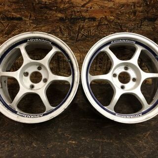 YOKOHAMA ADVAN Racing アドバンRG 社外ホイール 16インチ 2本 7J4HPCD100+31　(VHI86) クレジットカード QR決済可能