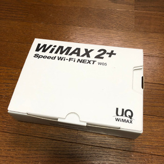 UQ WiMAX2+ Speed Wi-Fi NEXT W05 ...