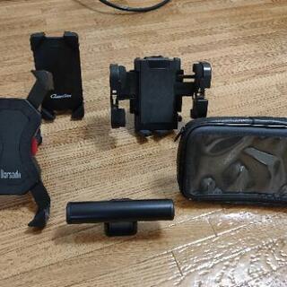 バイク用 スマホホルダーのセット
