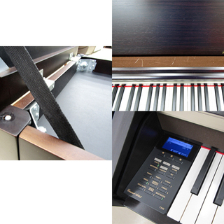 札幌市/清田区 KAWAI/河合楽器 カワイ デジタルピアノ Concert Artist/コンサートアーティスト CA65R プレミアムローズウッド調 88鍵 電子ピアノ 14年製 動作品