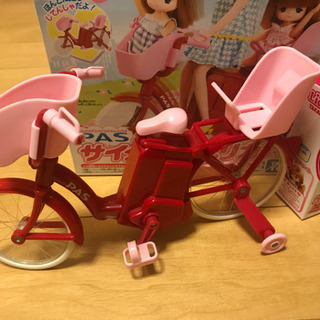 サイクリング リカちゃん 電動アシスト自転車＋まきちゃんの画像