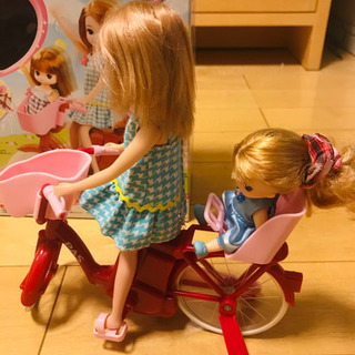 サイクリング リカちゃん 電動アシスト自転車＋まきちゃんの画像