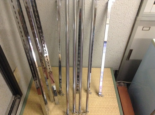 陳列棚用品  店舗仕切り  [ポールセット]