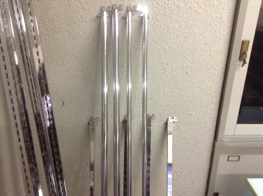 陳列棚用品  店舗仕切り  [ポールセット]