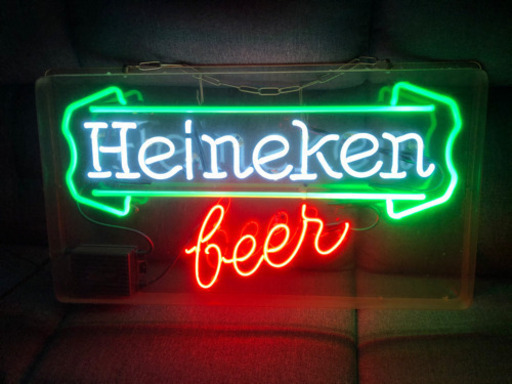 ネオン管　Heineken ハイネケン
