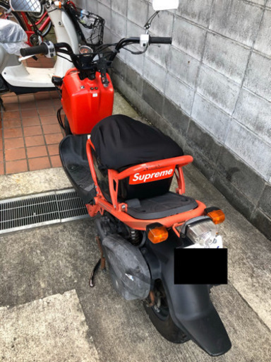 【希少】ホンダ　ズーマー　原付　赤　ミラー以外ノーマル