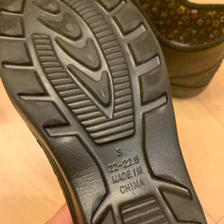 ショートレインブーツ　22-22.5cmの画像