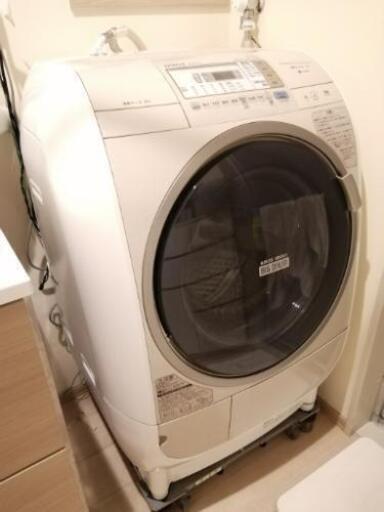 日立 ドラム型洗濯機 9kg 風アイロン BD-V3400