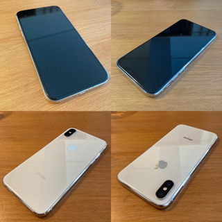 iPhoneX SIMフリー　超美品　64 GB シルバーの画像