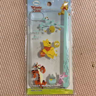 iPhone プーさんスマホカバー 1つ